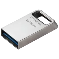 Kingston DataTravaler Micro 128 GB Silver photo 2