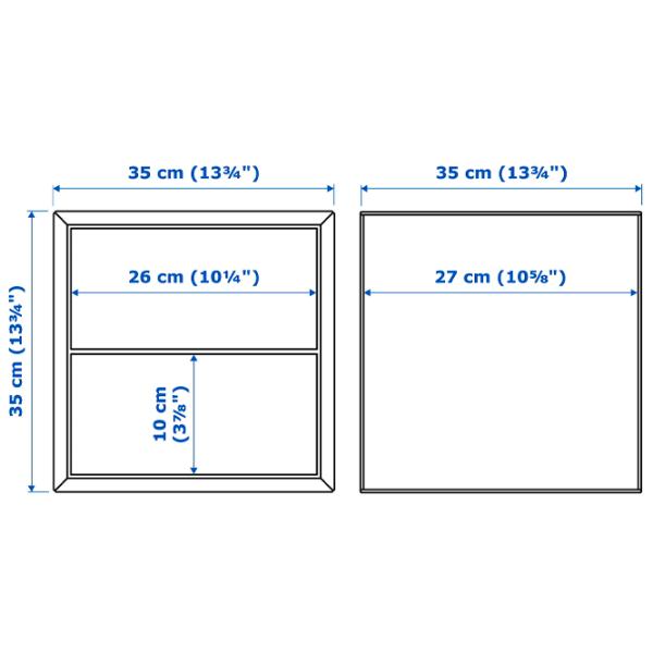Полки Ikea Eket ДСП / Разноцветный photo 4