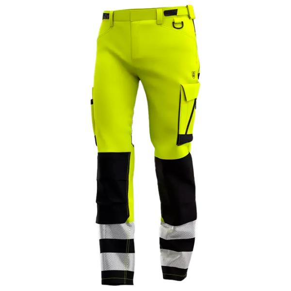 Pantaloni de lucru pentru bărbați SAFETY JOGGER SCUTI HIVIS 46 / Yellow photo 1