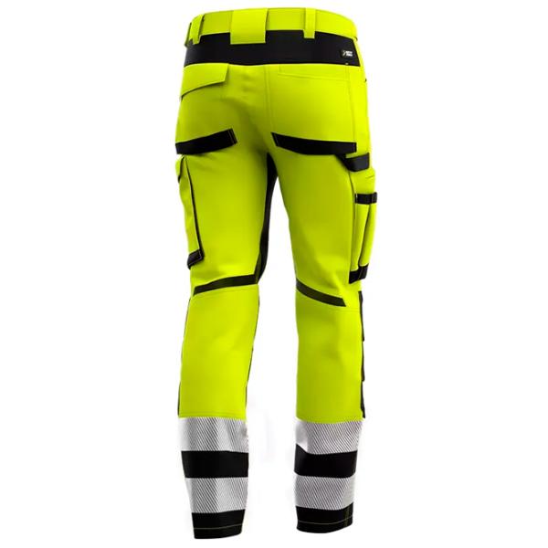 Pantaloni de lucru pentru bărbați SAFETY JOGGER SCUTI HIVIS 46 / Yellow photo 4