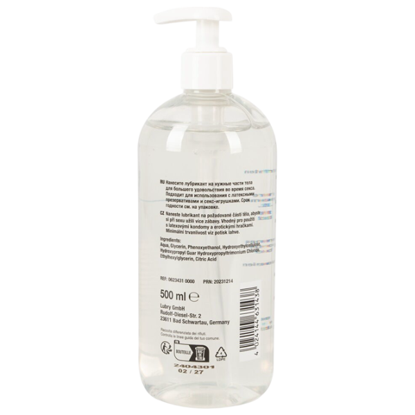 Смазка Just Glide Anal 0.5л/ без запаха / Прозрачный photo 4 Смазка Just Glide Anal 0.5л/ без запаха / Прозрачный photo 4