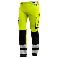 Pantaloni de lucru pentru bărbați SAFETY JOGGER SCUTI HIVIS 54 / Yellow
