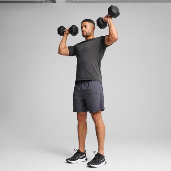 Tricou pentru bărbați Puma TAD TECH Seamless 28% nailon / Anthracite photo 4
