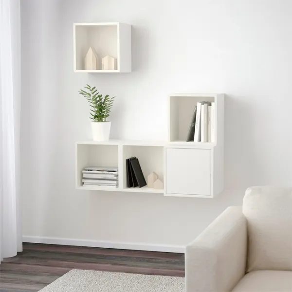 Полки Ikea Eket ДСП / Белый photo 4