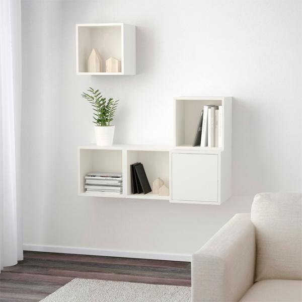 Полки Ikea Eket ДСП / Белый photo 4