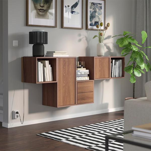 Полки Ikea Eket ДСП / Орех photo 6