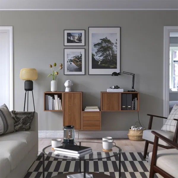 Полки Ikea Eket ДСП / Орех photo 7