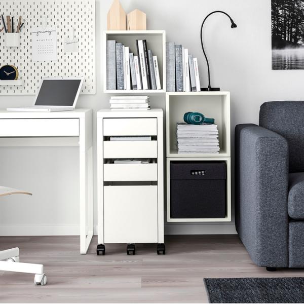 Полки Ikea Eket ДСП / Белый photo 5