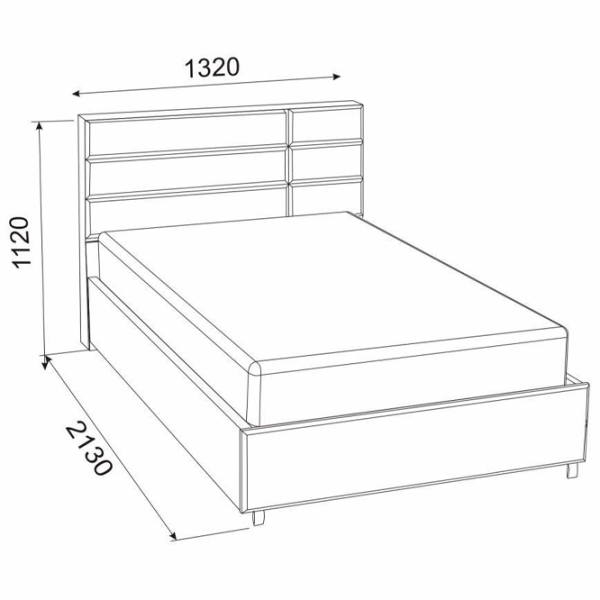 Детская кровать Ambianta Amigo 120 x 200 см / ЛДСП / Бежевый photo 4 Детская кровать Ambianta Amigo 120 x 200 см / ЛДСП / Бежевый photo 4