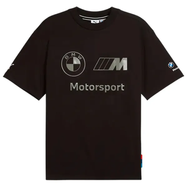 Футболка для мужчин Puma BMW Motorsport Stacked Lux Logo Tee 2 100% хлопок / Черный photo 1 Футболка для мужчин Puma BMW Motorsport Stacked Lux Logo Tee 2 100% хлопок / Черный photo 1