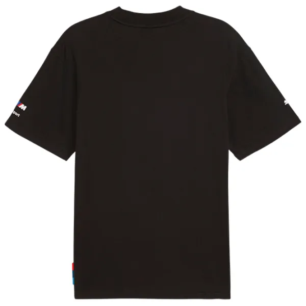 Футболка для мужчин Puma BMW Motorsport Stacked Lux Logo Tee 2 100% хлопок / Черный photo 2 Футболка для мужчин Puma BMW Motorsport Stacked Lux Logo Tee 2 100% хлопок / Черный photo 2