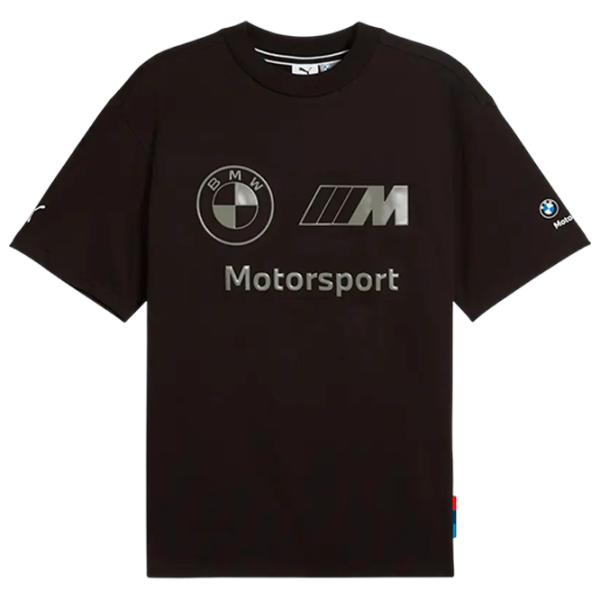 Tricou pentru bărbați Puma BMW Motorsport Stacked Lux Logo Tee 2 100% bumbac / Black photo 1 Tricou pentru bărbați Puma BMW Motorsport Stacked Lux Logo Tee 2 100% bumbac / Black photo 1