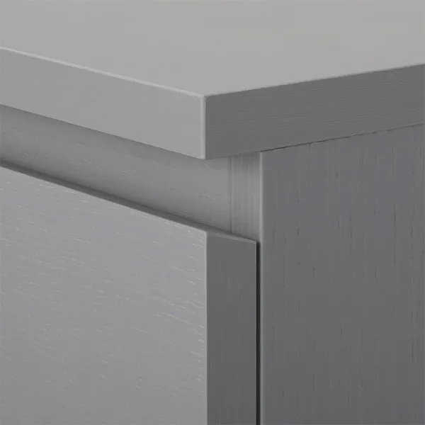 Comodă Ikea Malm 78 x 80 x 48 / MDF / Gray photo 4