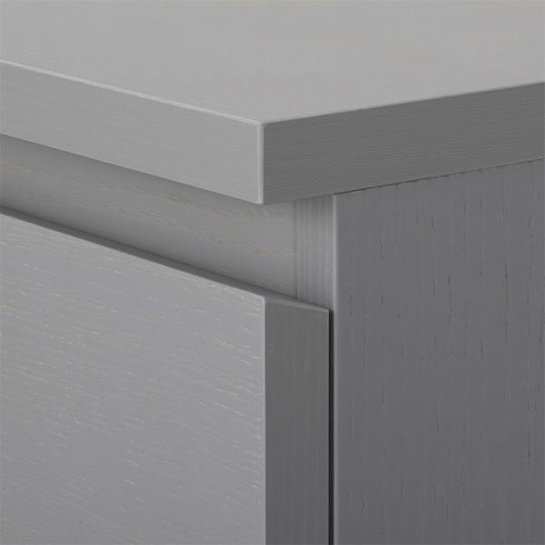 Comodă Ikea Malm 78 x 80 x 48 / MDF / Gray photo 4