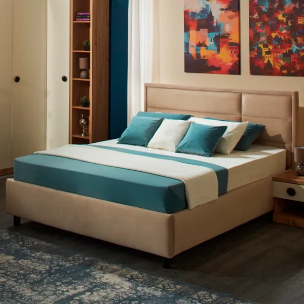 Детская кровать Ambianta Amigo 140 x 200 см / ЛДСП / Бежевый photo 1