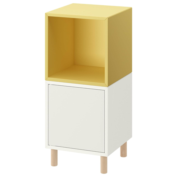 Тумбочки Ikea Eket 80 x 35 x 35см / ЛДСП / Yellow/White photo 1 Тумбочки Ikea Eket 80 x 35 x 35см / ЛДСП / Yellow/White photo 1