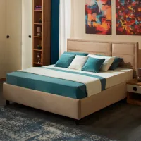 Детская кровать Ambianta Amigo 160 x 200 см / ЛДСП / Бежевый