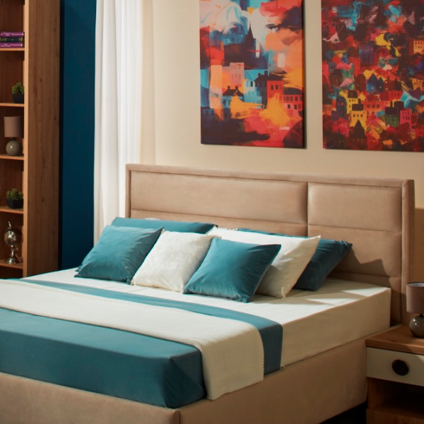 Детская кровать Ambianta Amigo 160 x 200 см / ЛДСП / Бежевый photo 2 Детская кровать Ambianta Amigo 160 x 200 см / ЛДСП / Бежевый photo 2