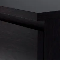 Комод Ikea Malm 78 x 80 x 48см / МДФ / Черно-коричневый photo 2