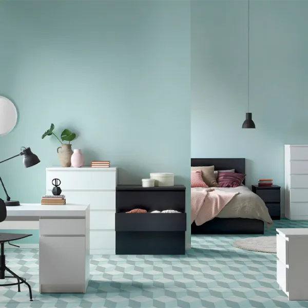 Комод Ikea Malm 78 x 80 x 48см / МДФ / Черно-коричневый photo 4