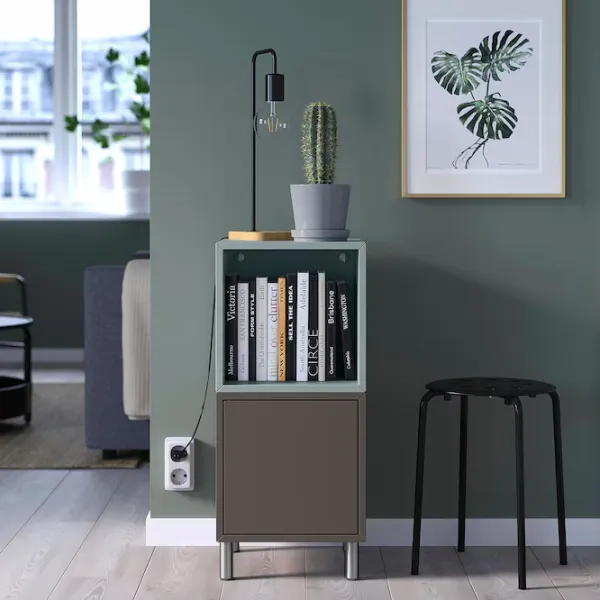 Тумбочки Ikea Eket 80 x 35 x 35см / ЛДСП / Blue/Gray photo 3 Тумбочки Ikea Eket 80 x 35 x 35см / ЛДСП / Blue/Gray photo 3