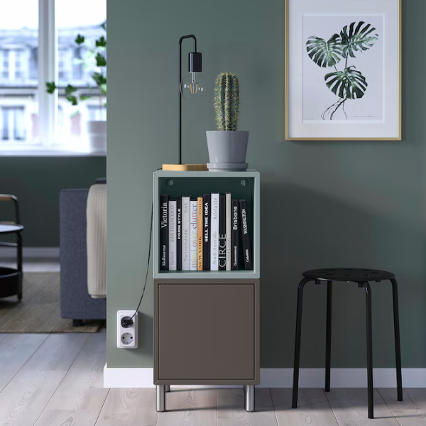 Тумбочки Ikea Eket 80 x 35 x 35см / ЛДСП / Blue/Gray photo 3 Тумбочки Ikea Eket 80 x 35 x 35см / ЛДСП / Blue/Gray photo 3