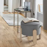 Fotoliu moale Ikea Forlunda Gray / Stofă photo 3