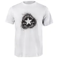 Футболка для мужчин Converse Chuck Distort Spray Paint 100% хлопок / Белый