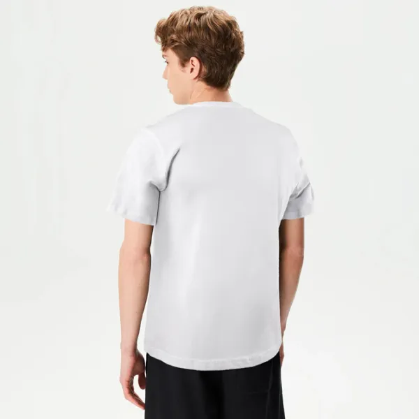 Tricou pentru bărbați Converse Chuck Distort Spray Paint 100% bumbac / White photo 5