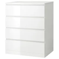 Comodă Ikea Malm 100 x 80 x 48 / MDF / Alb