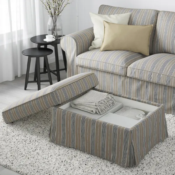 Пуф Ikea Ektorp Разноцветный / Ткань  photo 2