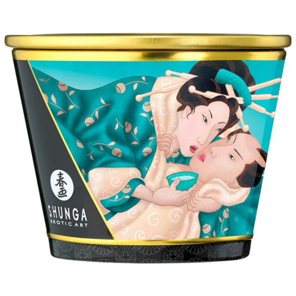 Массажная свеча Shunga Massage Candle 0.17л/ Цветов острова/ Белый photo 3 Массажная свеча Shunga Massage Candle 0.17л/ Цветов острова/ Белый photo 3