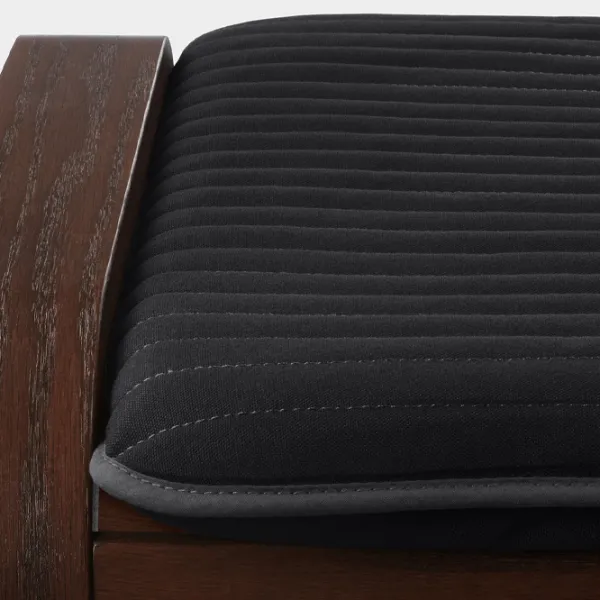 Fotoliu moale Ikea Poang Dark Gray / Stofă  photo 2