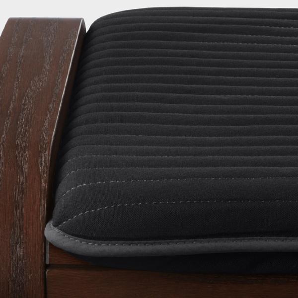 Fotoliu moale Ikea Poang Dark Gray / Stofă  photo 2
