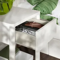 Тумбочки Ikea Tonstad 59 x 40 x 40см / ЛДСП / White photo 5