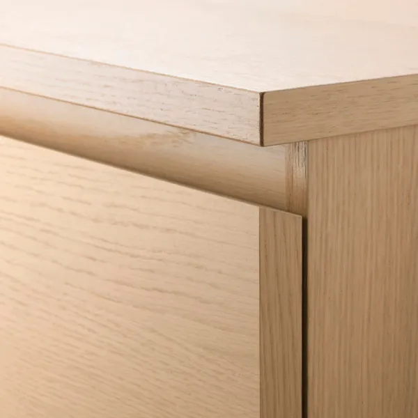 Комод Ikea Malm 78 x 160 x 48см / МДФ / Дуб белый photo 3 Комод Ikea Malm 78 x 160 x 48см / МДФ / Дуб белый photo 3
