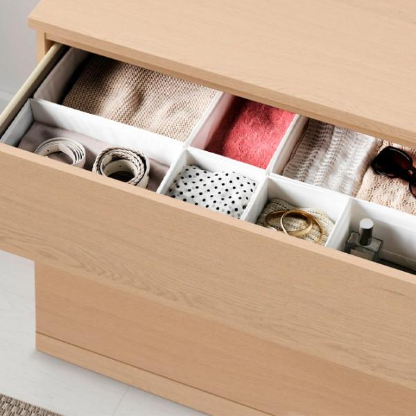 Комод Ikea Malm 78 x 160 x 48см / МДФ / Дуб белый photo 4 Комод Ikea Malm 78 x 160 x 48см / МДФ / Дуб белый photo 4