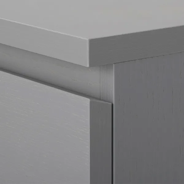 Comodă Ikea Malm 78 x 160 x 48 / MDF / Gray photo 3