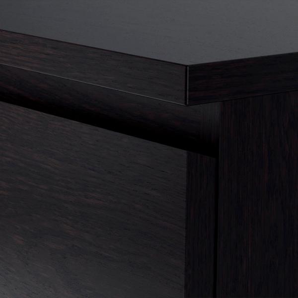 Comodă Ikea Malm 78 x 160 x 48 / MDF / Negru-maro photo 3 Comodă Ikea Malm 78 x 160 x 48 / MDF / Negru-maro photo 3