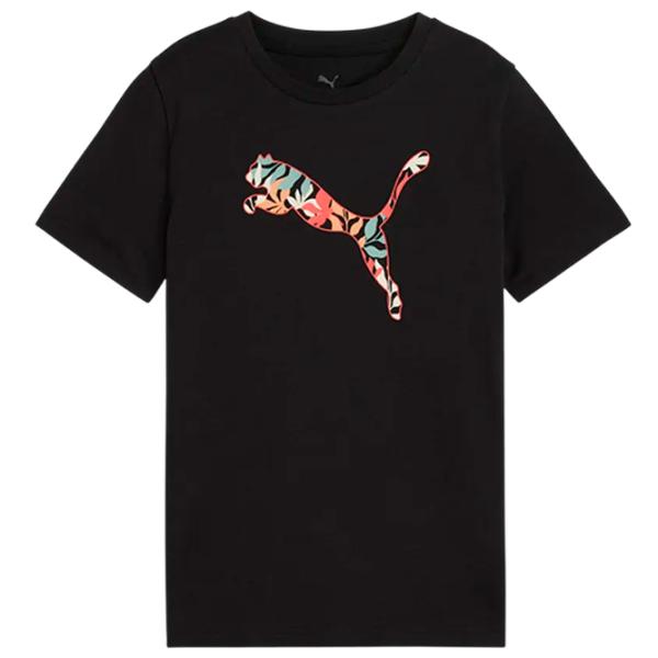 Tricou pentru fete Puma Essentials Graphic II  / Black photo 1 Tricou pentru fete Puma Essentials Graphic II  / Black photo 1