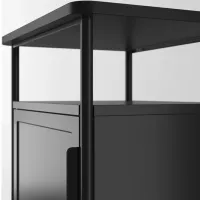 Тумбочки Ikea Grafjallet 59 x 45 x 36см / ЛДСП / Графитовый photo 4