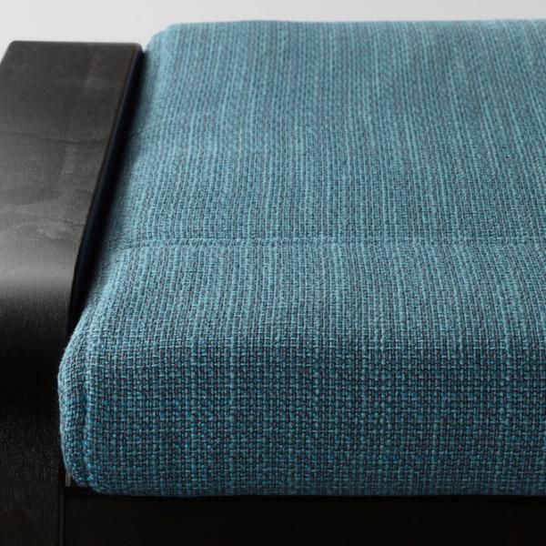 Fotoliu moale Ikea Poang Dark Blue / Stofă  photo 2