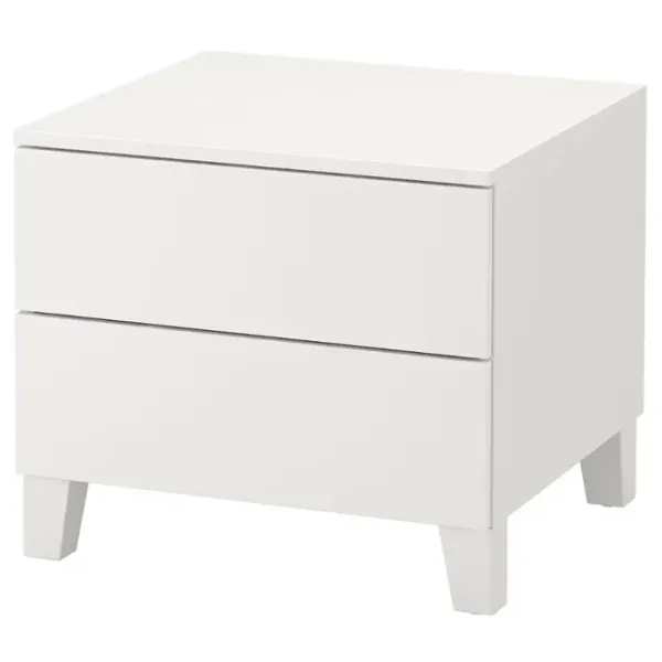 Noptiere Ikea Platsa 2 53 x 60 x 57 / PAL / White photo 1 Noptiere Ikea Platsa 2 53 x 60 x 57 / PAL / White photo 1
