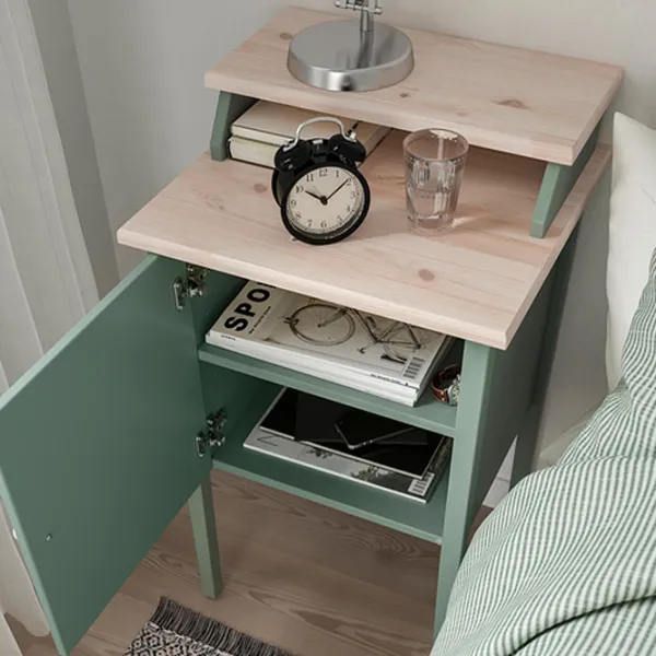 Тумбочки Ikea Olderdalen  80 x 47 x 43см / ЛДСП / Green photo 6 Тумбочки Ikea Olderdalen  80 x 47 x 43см / ЛДСП / Green photo 6