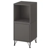Noptiere Ikea Eket 80 x 35 x 35 / PAL / Dark grey