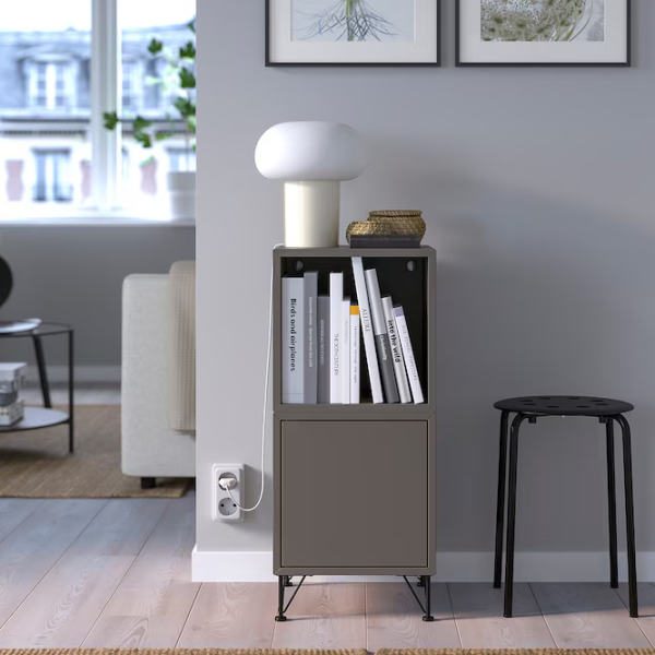 Noptiere Ikea Eket 80 x 35 x 35 / PAL / Dark grey photo 4 Noptiere Ikea Eket 80 x 35 x 35 / PAL / Dark grey photo 4