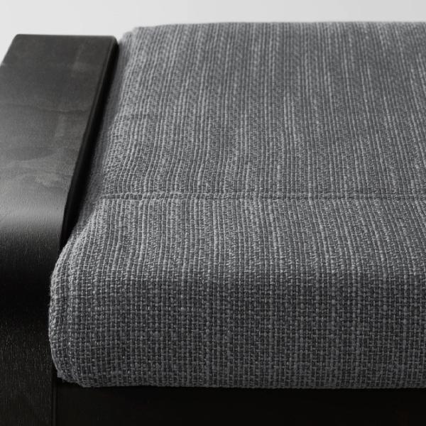 Fotoliu moale Ikea Poang Anthracite / Stofă  photo 3