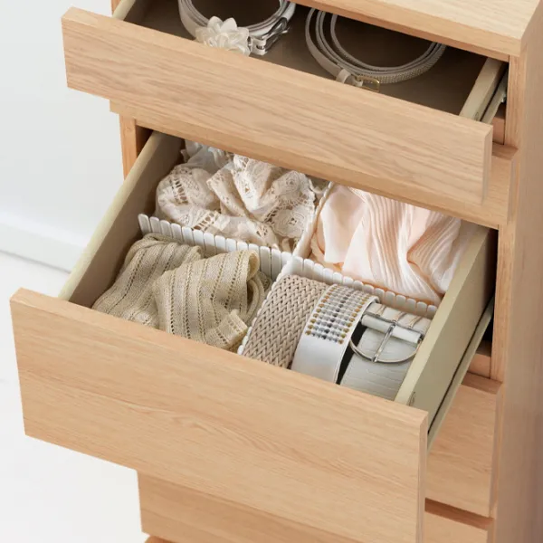 Комод Ikea Malm 123 x 40 x 48.5см / МДФ / Дуб белый photo 5