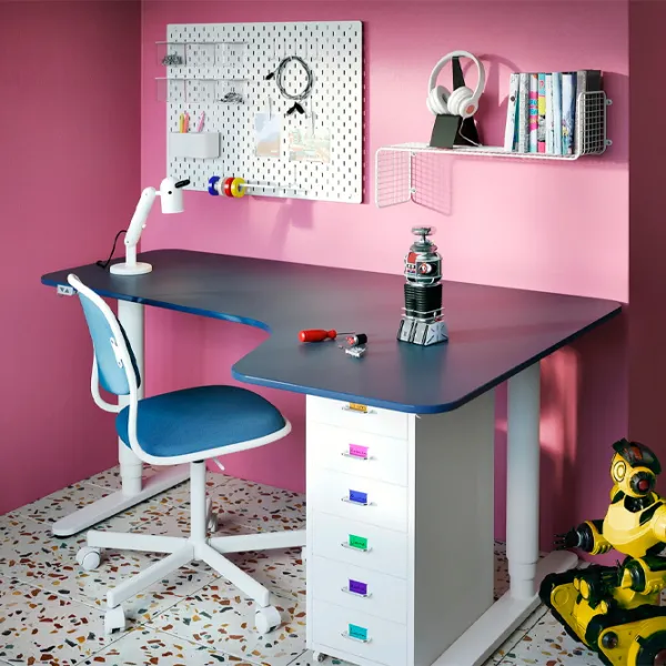 Комод Ikea Helmer 69 x 28 x 44см / МДФ / Белый photo 4