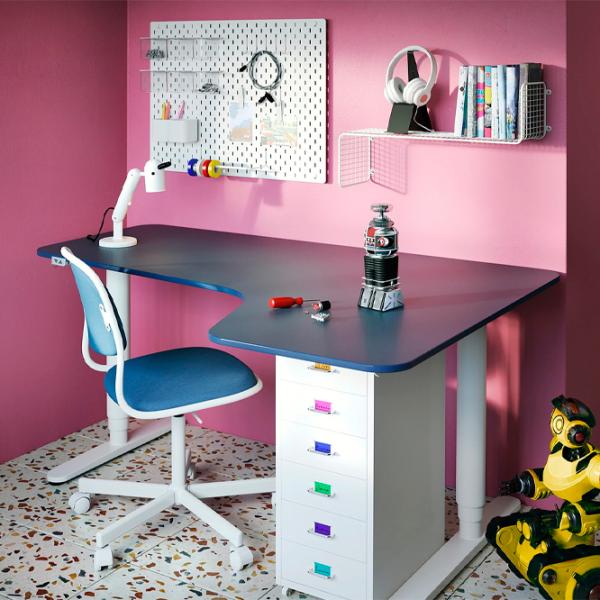 Комод Ikea Helmer 69 x 28 x 44см / МДФ / Белый photo 4